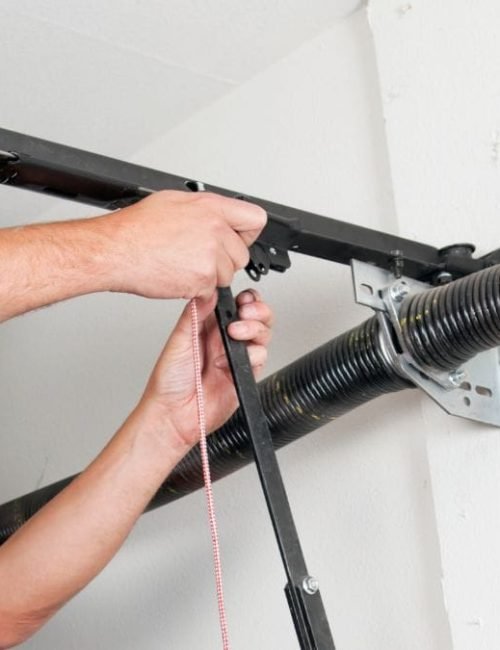 Garage Door Track Repair